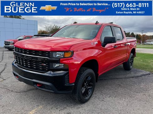 Certified 2019 Chevrolet Silverado 1500 Custom Trail Boss w/ Custom Convenience Package image 1