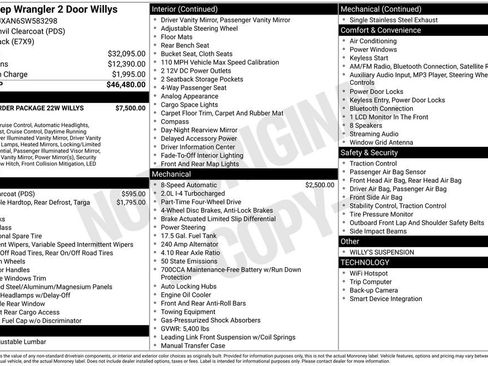 Used 2025 Jeep Wrangler Sport image 15