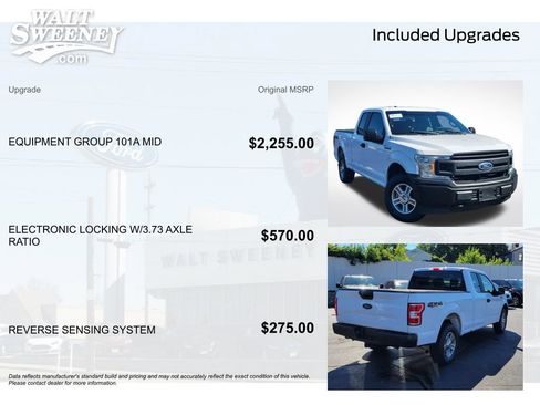 Certified 2018 Ford F150 XL w/ Equipment Group 101A Mid AWD/4WD image 11