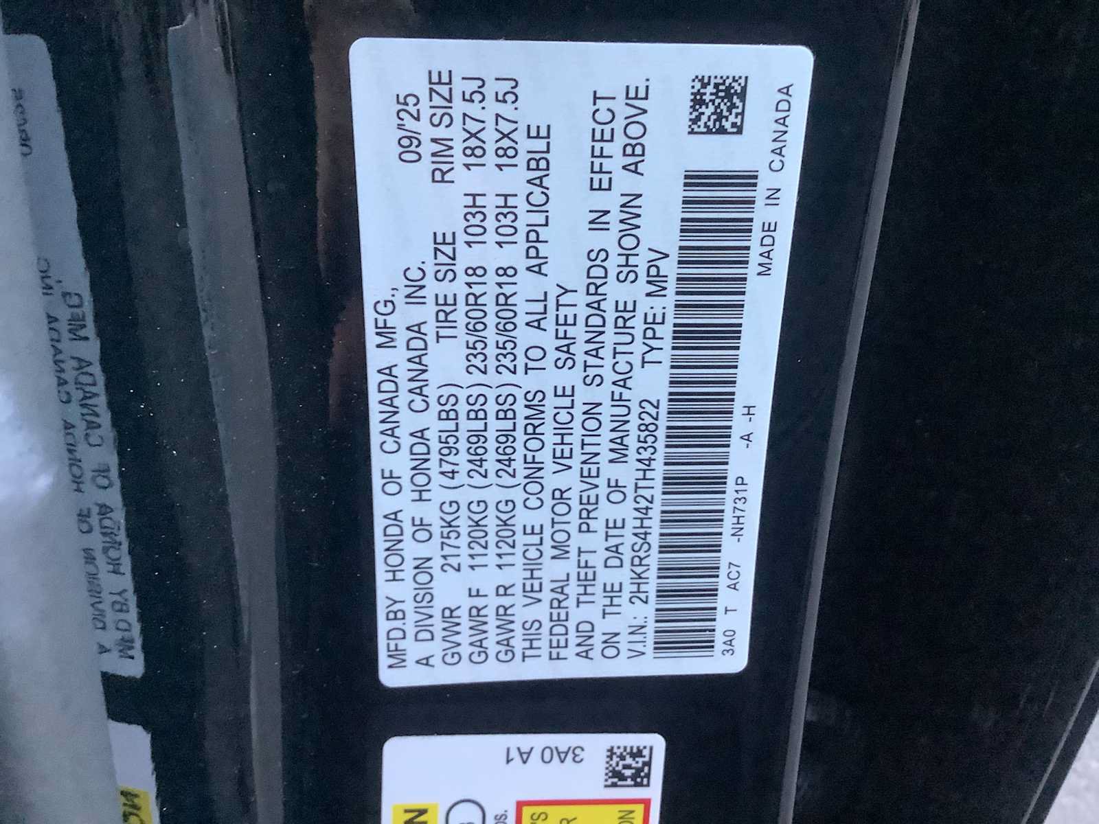 Certified 2026 Honda CR-V EX image 21