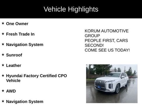 Used 2023 Hyundai Palisade Calligraphy image 4