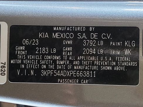 Used 2023 Kia Forte GT-Line w/ GT-Line Technology Package FWD image 33