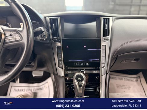 Used 2018 INFINITI Q50 Red Sport 400 w/ Proactive Package AWD/4WD image 19