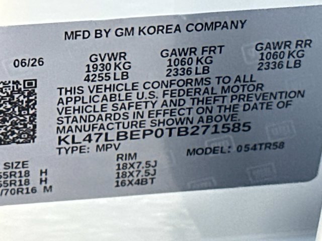 New 2026 Buick Envista Sport Touring w/ Convenience I Package FWD image 19