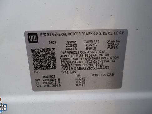 Used 2024 Chevrolet Equinox RS w/ RS Leather Package FWD image 30