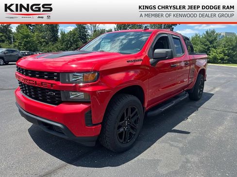 Used 2021 Chevrolet Silverado 1500 Custom w/ Rally Edition AWD/4WD image 1