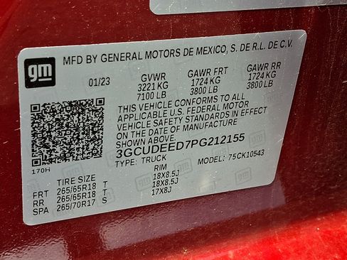 Certified 2023 Chevrolet Silverado 1500 RST AWD/4WD image 26