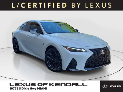 Certified 2025 Lexus IS 350 F Sport RWD image 1