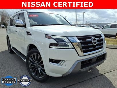 Certified 2024 Nissan Armada Platinum w/ Captain's Chairs Package
