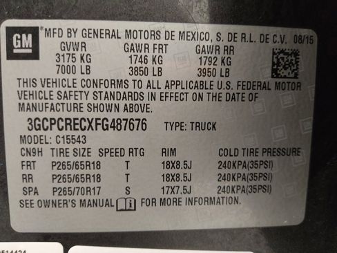 Used 2015 Chevrolet Silverado 1500 LT w/ All Star Edition RWD image 33
