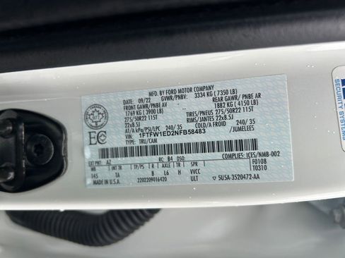 Used 2022 Ford F150 Limited AWD/4WD image 37
