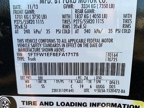 Used 2014 Ford F150 STX w/ Equipment Group 201A Mid image 11