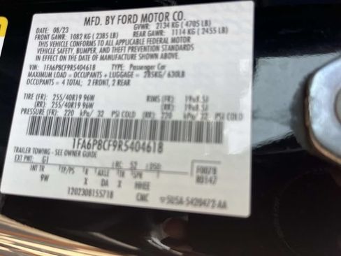 Used 2024 Ford Mustang GT Premium RWD image 20