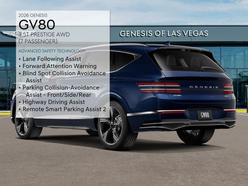 New 2026 Genesis GV80 3.5T Prestige AWD/4WD image 7