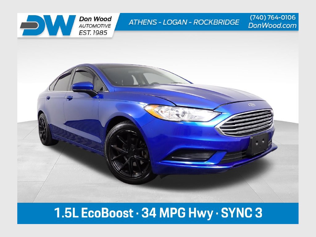Used 2017 Ford Fusion SE w/ Fusion SE Technology Package FWD image 1