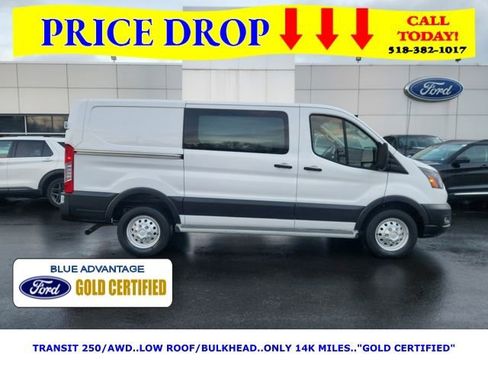 Certified 2023 Ford Transit 250 Low Roof AWD w/ Exterior Upgrade Package image 3