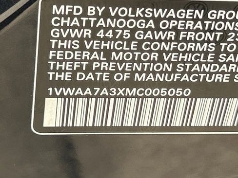 Used 2021 Volkswagen Passat 2.0T S FWD image 53
