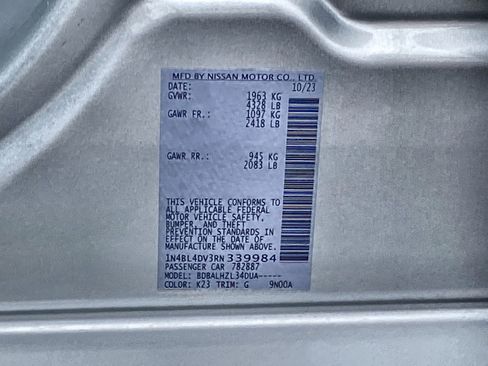 Used 2024 Nissan Altima 2.5 SV image 32