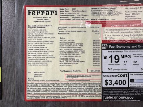 Used 2024 Ferrari Roma Spider image 57