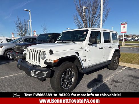 Used 2023 Jeep Wrangler Sahara w/ Cold Weather Group image 1