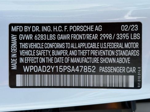 Certified 2023 Porsche Taycan GTS AWD/4WD image 38