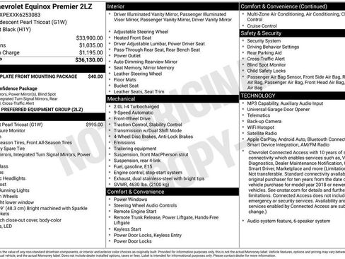 Used 2019 Chevrolet Equinox Premier FWD image 10
