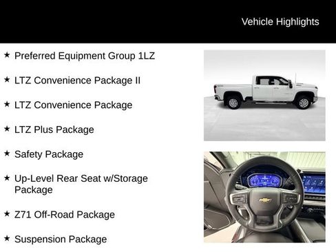Certified 2024 Chevrolet Silverado 2500 LTZ w/ LTZ Plus Package AWD/4WD image 16