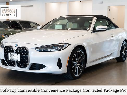 Used 2022 BMW 430i xDrive Convertible w/ Convenience Package AWD/4WD image 1
