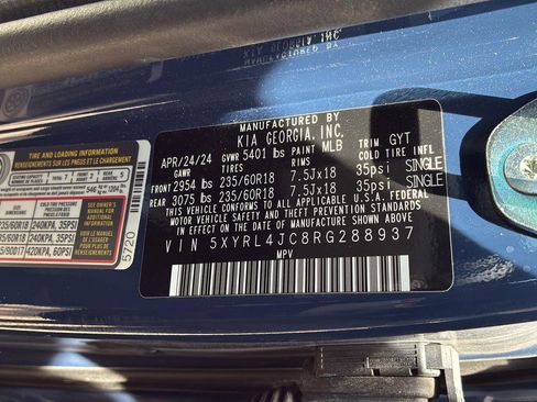Used 2024 Kia Sorento S w/ Panoramic Sunroof Package FWD image 42