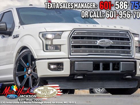 Used 2016 Ford F150 Limited w/ Trailer Tow Package image 3