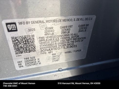 New 2026 Chevrolet Equinox RS image 29