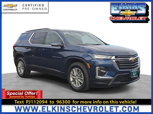 Certified 2023 Chevrolet Traverse LT w/ Rear Camera Mirror Package image 1