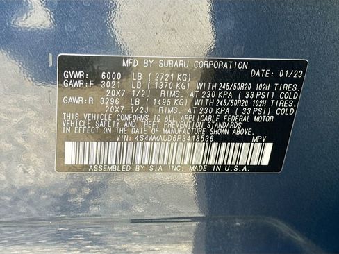 Used 2023 Subaru Ascent Limited w/ Technology Package image 45