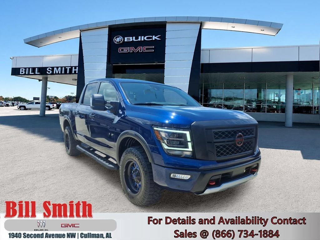 Used 2023 Nissan Titan PRO-4X w/ Pro-4x Convenience Package AWD/4WD image 1