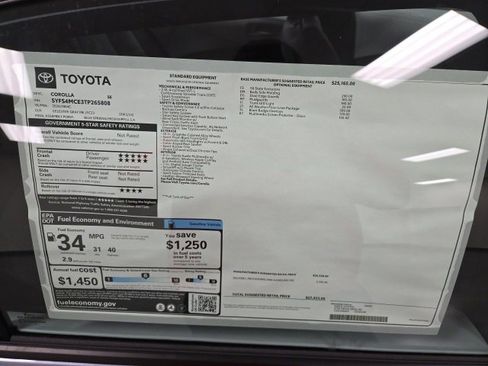 New 2026 Toyota Corolla SE image 7