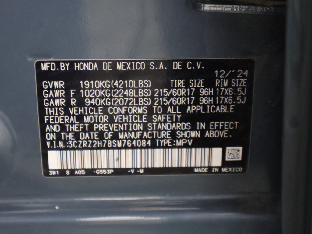Used 2025 Honda HR-V EX-L image 53