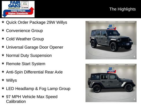 Used 2023 Jeep Wrangler Unlimited w/ Cold Weather Group AWD/4WD image 2