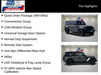 Used 2023 Jeep Wrangler Unlimited w/ Cold Weather Group AWD/4WD video 2