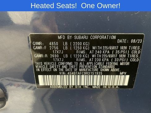 Used 2024 Subaru Outback Premium AWD/4WD image 27