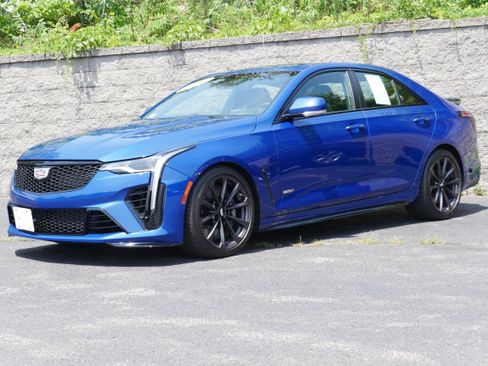Used 2022 Cadillac CT4 V Blackwing w/ Technology Package RWD image 1