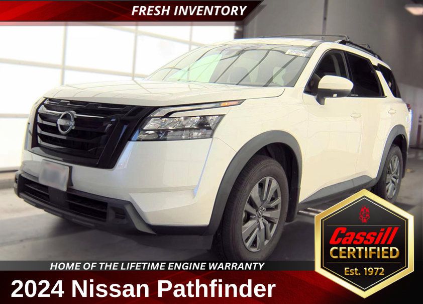 Used 2024 Nissan Pathfinder SV w/ Black Appearance Package FWD 360° Tour