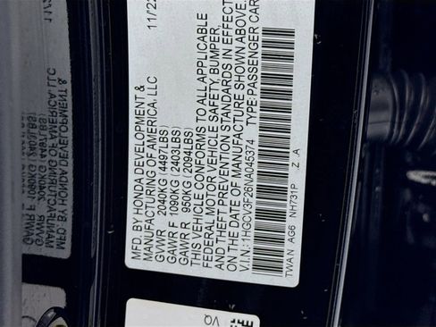 Used 2022 Honda Accord Sport image 38