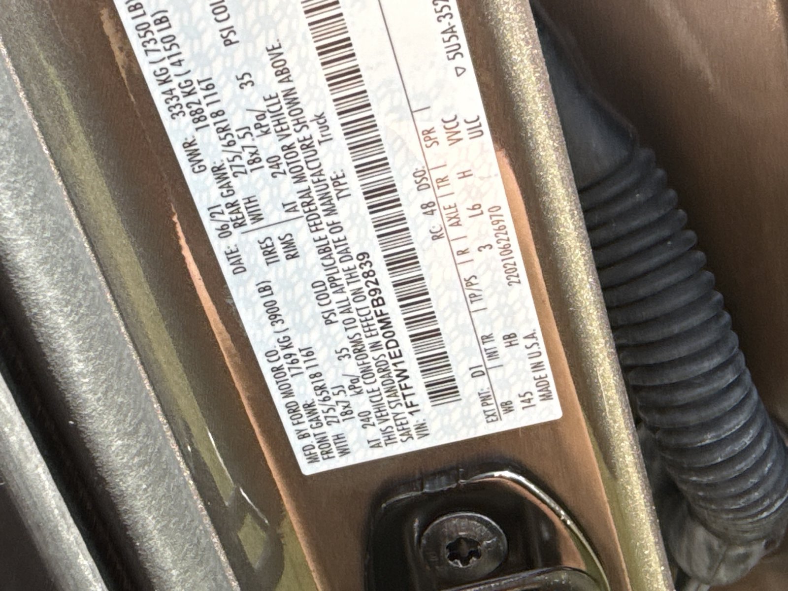 Used 2021 Ford F150 Lariat w/ Equipment Group 502A High AWD/4WD image 41