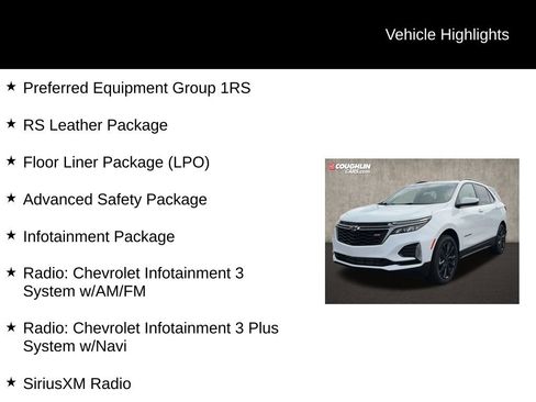 Used 2022 Chevrolet Equinox RS w/ RS Leather Package AWD/4WD image 2
