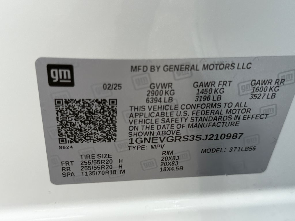 Used 2025 Chevrolet Traverse LT w/ Sun and Wheel Package AWD/4WD image 29