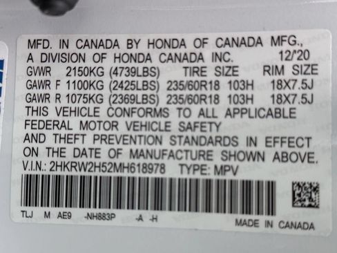 Used 2021 Honda CR-V EX image 36