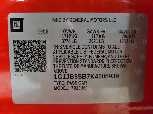 Used 2019 Chevrolet Sonic LS FWD image 33