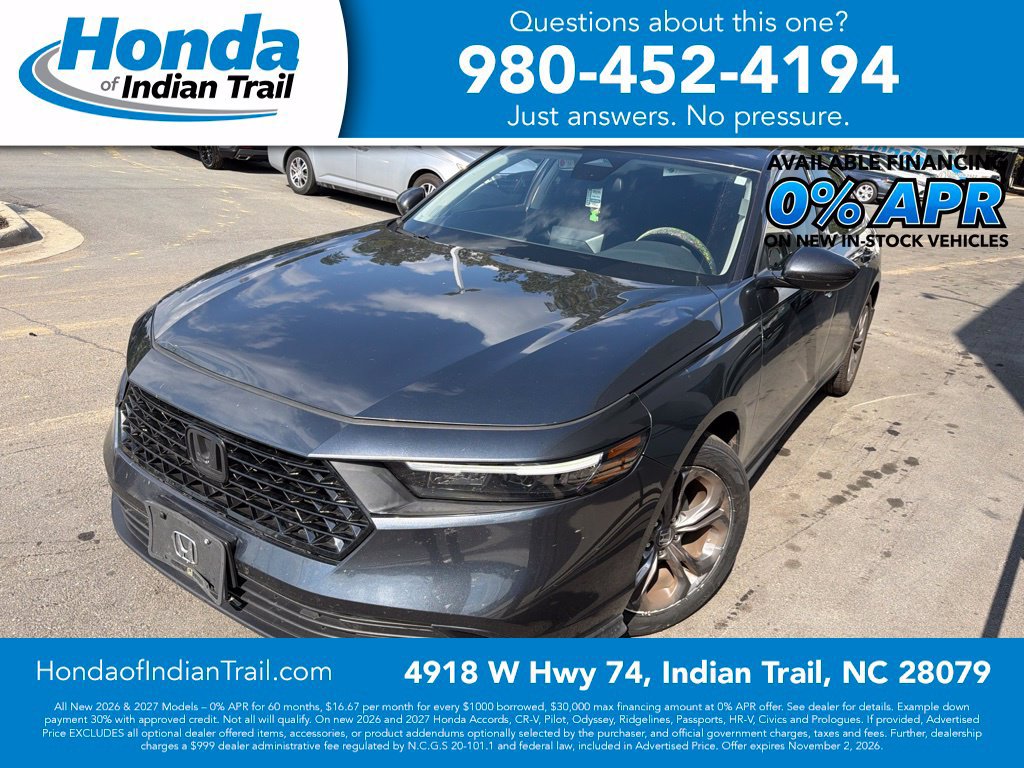 Used 2024 Honda Accord EX image 1