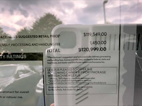 New 2025 Lexus LX 700h Luxury image 21