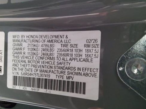 New 2026 Honda CR-V EX-L image 43